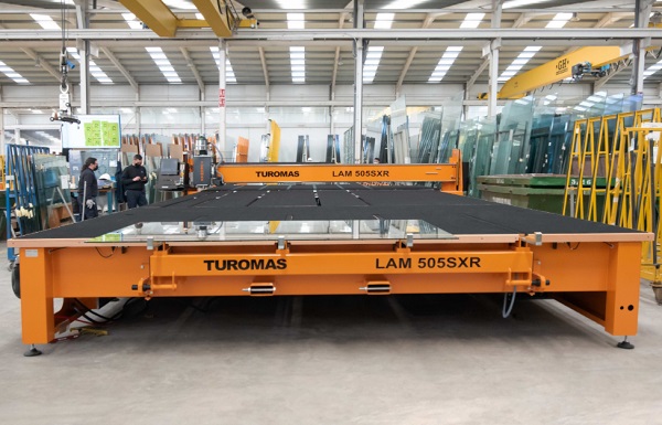 New cutting lines RUBI 5016C LAM 304, LAM505SXR for 4700 mm and LAM506SXR for 6000 mm from TUROMAS