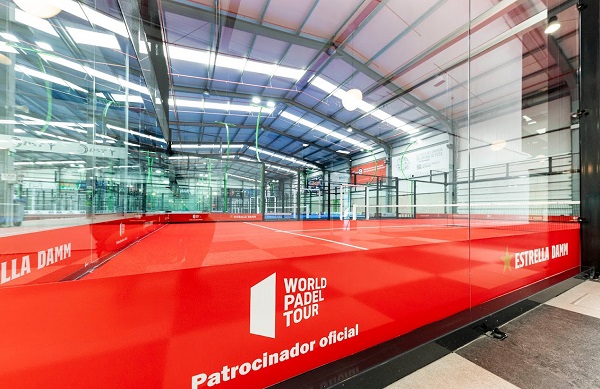 Tvitec tempered glass for padel courts