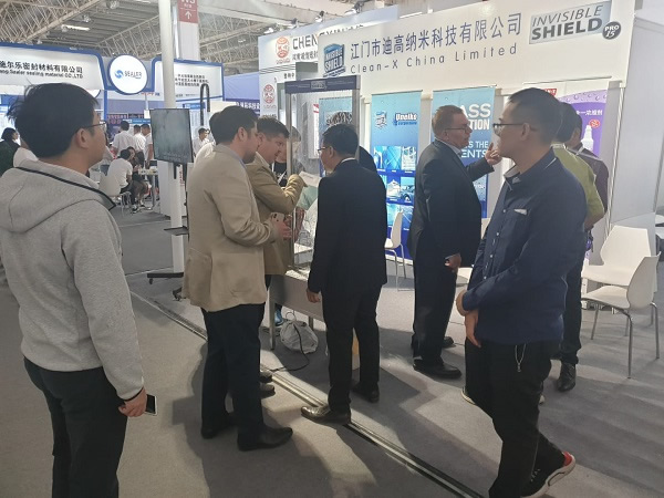 Unelko Corporation’s Invisible Shield® PRO 15 & REPEL® Protective Glass Coatings featured at China Glass 2019