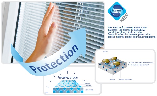 Unicel’s ViuLite® Blinds-between-glass Product Offers Control Devices Treated with Sanitized® Antimicrobial Technology
