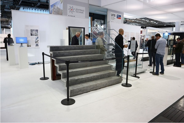 Unique glass stairs introduced at glasstec in Dusseldorf