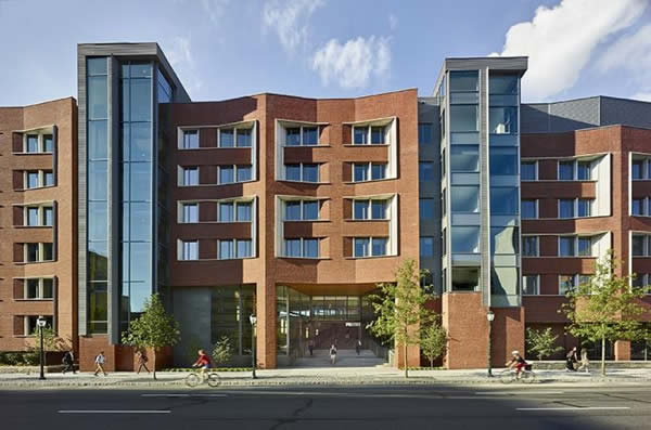 University of Pennsylvania's New College House features glass fabricated by J.E. Berkowitz