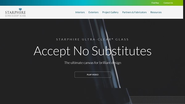 Vitro Architectural Glass inspires design possibilities with new Starphire Ultra-Clear® glass website