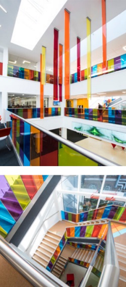 Vanceva®  adds designer touch to computer science building at Queen’s University Belfast