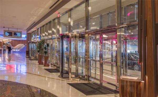 Vestibule entry doors