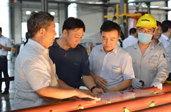 Vice Governor Zhang Weining of Henan Province Visited LandGlass
