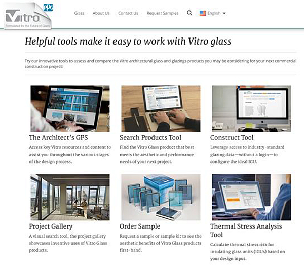 Vitro Architectural Glass launches new website at vitroglazings.com
