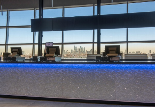 Interior showing skyline views and new concessions