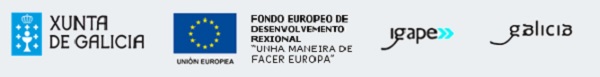Project co-finaced by Igape, Xunta De Galicia and the Regional Operational Programme of the European Regional Development Fund (ERDF ROP) 2014-2020.