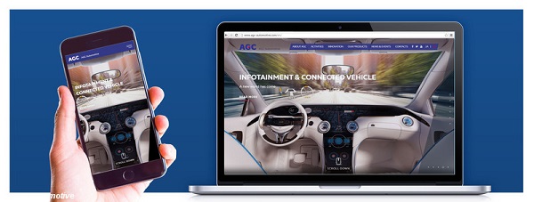New website for AGC Automotive, the largest automotive glassmaker in the world
