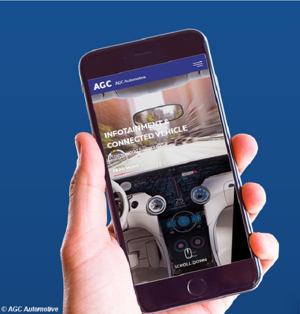 New website for AGC Automotive, the largest automotive glassmaker in the world