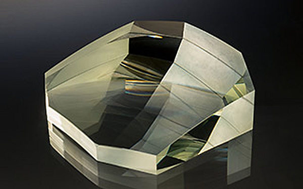 Berliner Glas Prism for the Earth observation satellite EnMAP (© Berliner Glas Group)