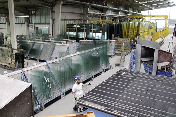 In 2017, Gethke produced 438,000m² of insulating glass, of which one third was triple insulating glass.