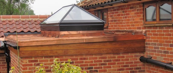 Roof Maker: Copper Roof Extension - Wickham Market