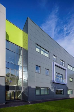 Sapa Building System and Westmore Architectural provide fenestration package for Post 16 Education Centre