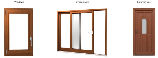 Wide selection of DAKO wood window joinery