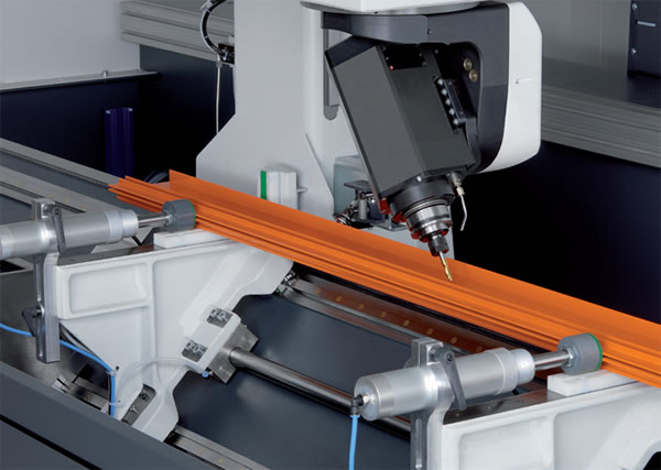 Machining head with A and C-axis