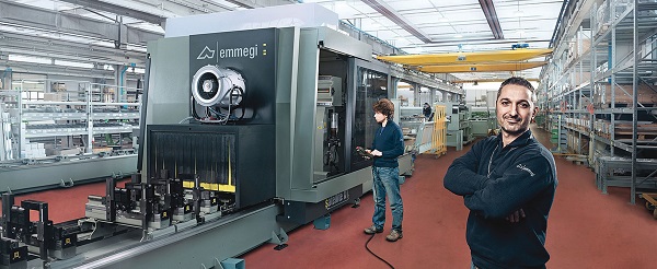 Great support for a great product: Emmegi machining centres