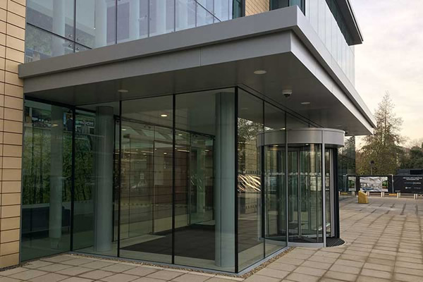 Glasstec Systems create elegant lobby in successful architectural glazing retrofit project