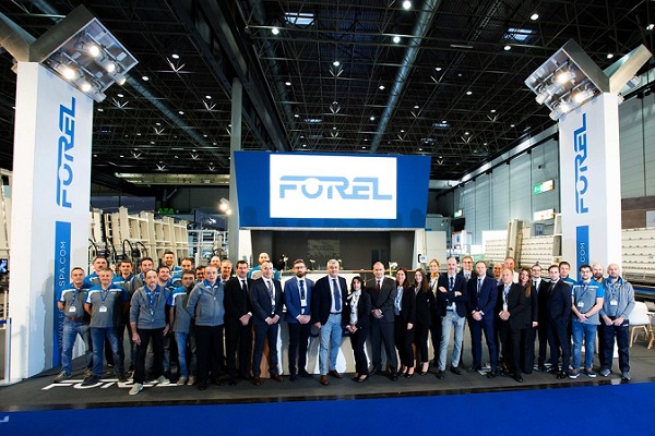 Forel displays a complete glasswork at glasstec ‘18