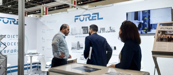 Forel at Gulf Glass 2023 in Dubai