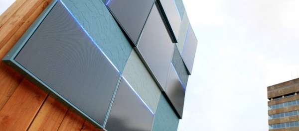 Generate solar energy with design solar panels on your façade!