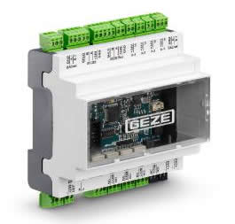 The GEZE IO 420 BACnet interface module, Photo: GEZE GmbH