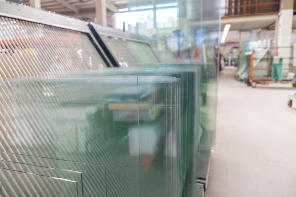 © LiSEC; Individual glass sheets ready for further processing