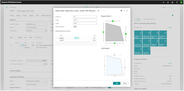 Dynamics AppSource also offers a range of additional apps for extra functions, such as defined interfaces for the full integration of Excel, Outlook and other Office 365 tools into the new HEGLA-HANIC ERP for glass.
