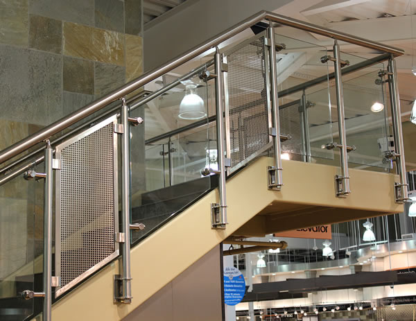 Harris Teeter - Southpark Glass Railing