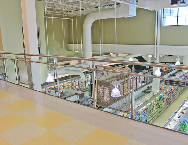 Harris Teeter - Southpark Glass Railing