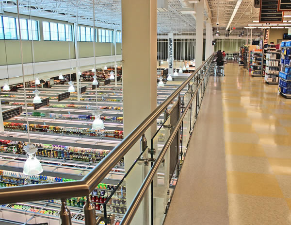 Harris Teeter - Southpark Glass Railing