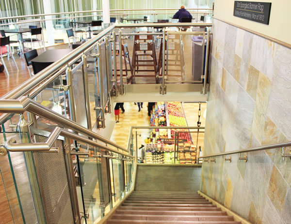 Harris Teeter - Southpark Glass Railing