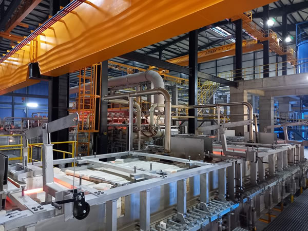 HORN® ignites 400 t/d G2 furnace at GCA