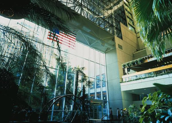 Style and Protection with LLumar protective window film: San Antonio Hyatt Regency