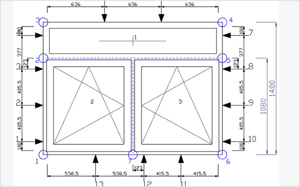 Revised static dimensioning and position determi-nation of fasteners in the ift-installation Tool (Source: ift Rosenheim)