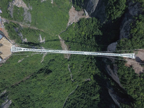 Incredible ‘Zhangjiajie‘ Glass Bridge in China