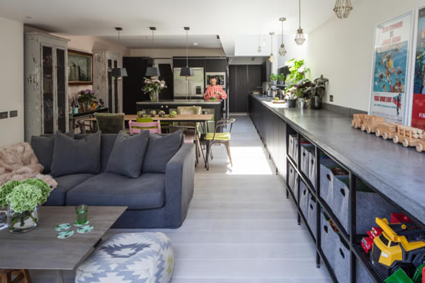 Victorian terrace renovated with Flushglaze fixed rooflight