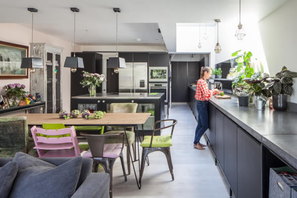 Victorian terrace renovated with Flushglaze fixed rooflight