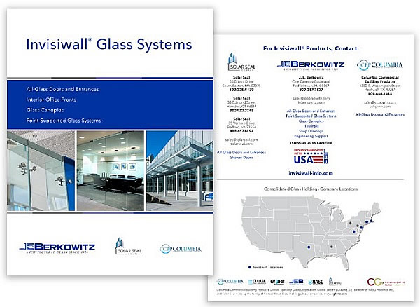 Consolidated Glass Holdings publishes new brochure exploring Invisiwall glass systems