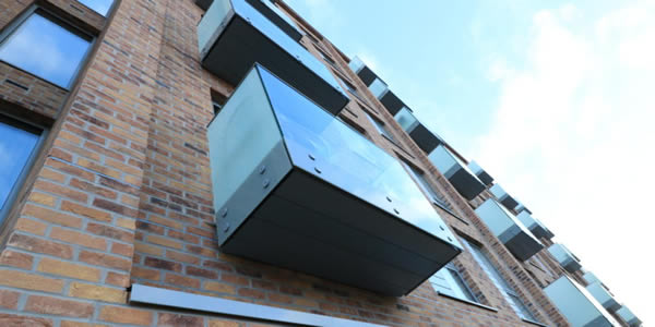 Starring Role for Sapphire’s Glide-On balconies in Elstree