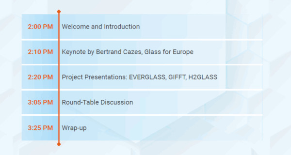 Joint webinar: Decarbonisation of European Glass Industry