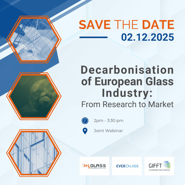 Joint webinar: Decarbonisation of European Glass Industry