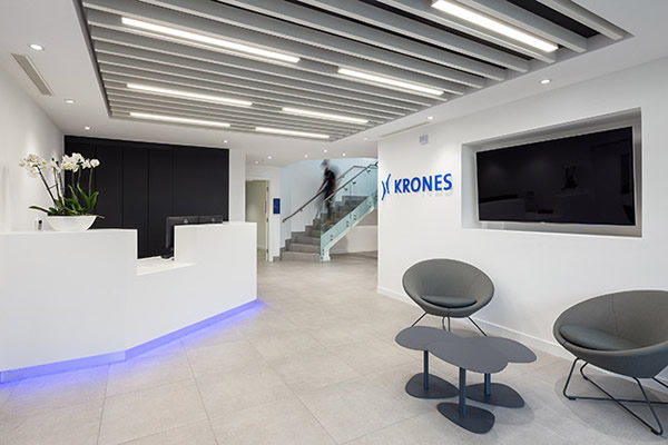 AluFoldDirect teams up with Italian designers to deliver £2.4m refurbishment for Krones Group