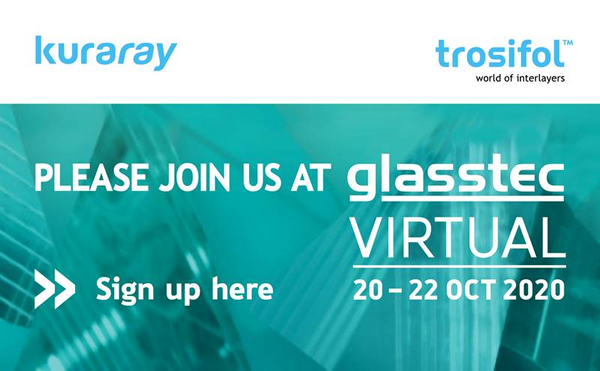 Glasstec VIRTUAL 2020: The international glass industry meets online and Trosifol is there