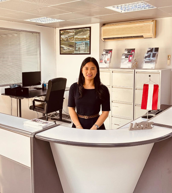 © LiSEC; Mailum Loris at reception