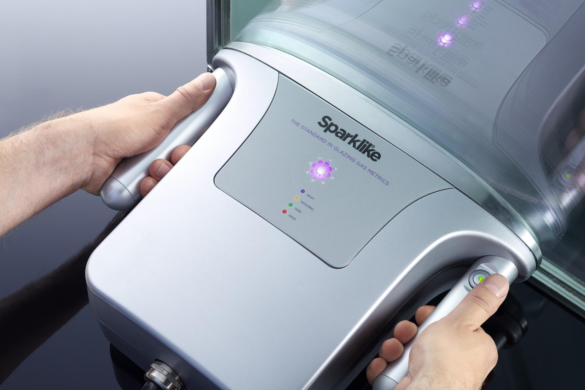 Sparklike Laser Standard for non-destructive insulating gas fill analysis
