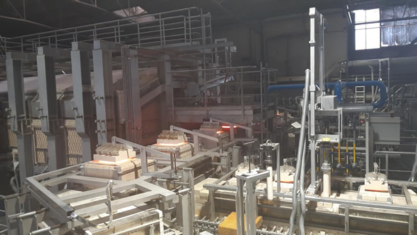 New furnace for high-tech glass factory Ritzenhoff AG