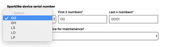 Sparklike: New Web Form Making Annual Device Maintenance Easy