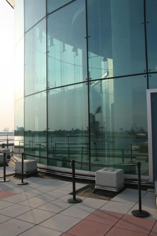 Norfolk Cruise Terminal Lets the Light Shine In with Glass Lobby Enclosure